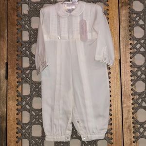 Boys christening one piece